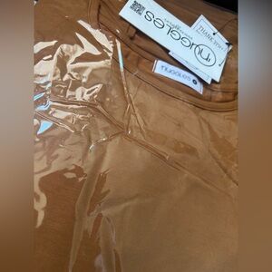 Nuggles Women's 3/4 Sleeve Tee -  Camel Brown